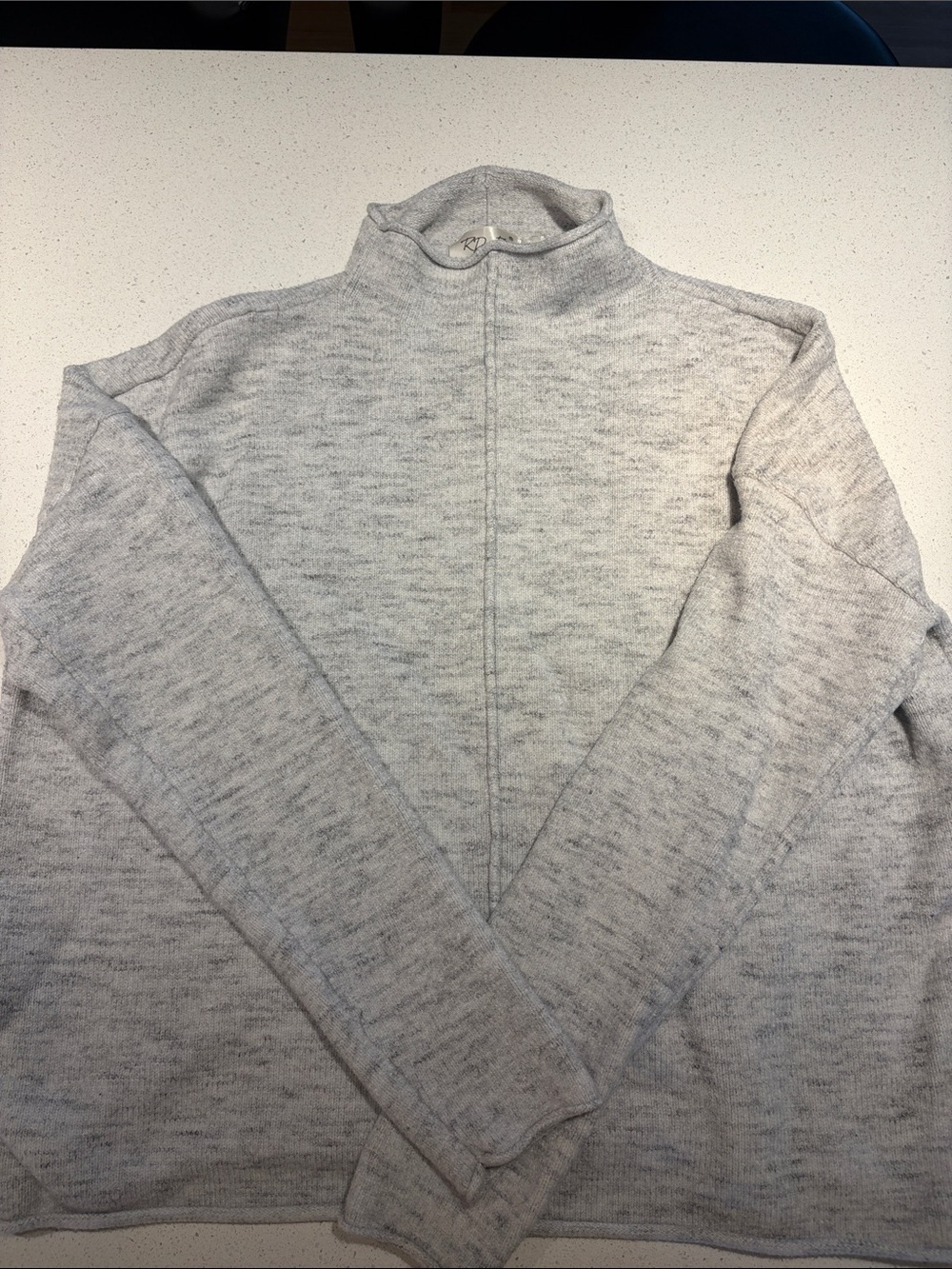 Mock neck sweater